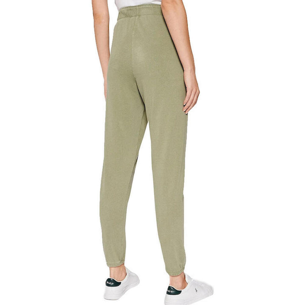 New DKNY Womens Cotton Jogger Pants, Color: Olive, Size: Large - Picture 4 of 7